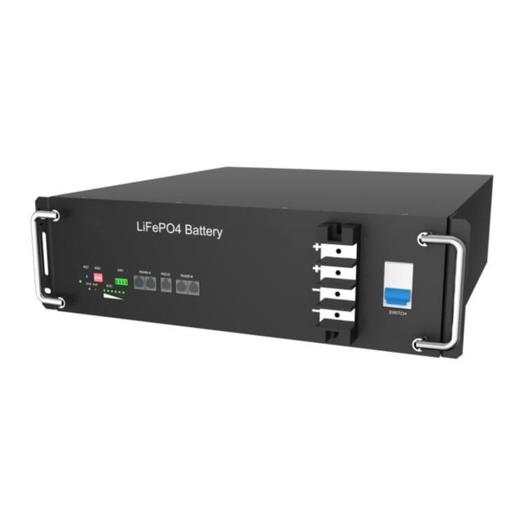 2560Wh 51.2V Gleichspannung Rack Mount Lifepo4 Batterie für industrielle kommerzielle Energiespeicherung