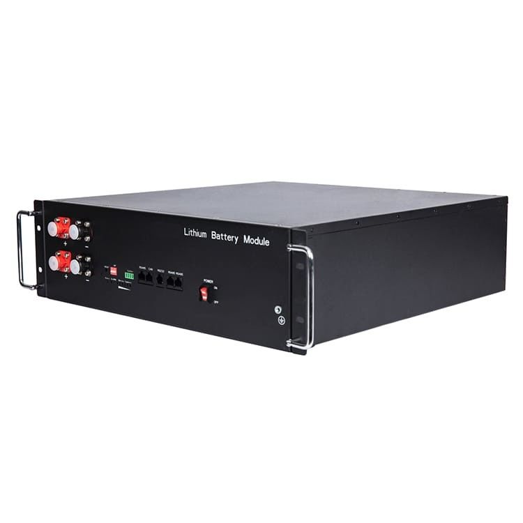Niedrigspannung 30kwh 50kwh Rackmount Lifepo4 Lithiumbatterien