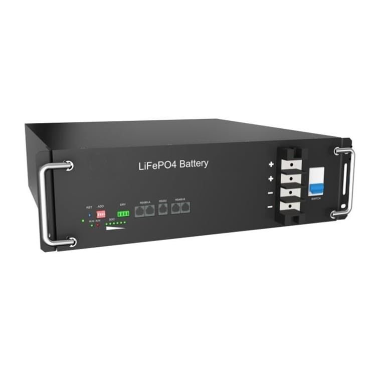 2560Wh 51.2V Gleichspannung Rack Mount Lifepo4 Batterie für industrielle kommerzielle Energiespeicherung