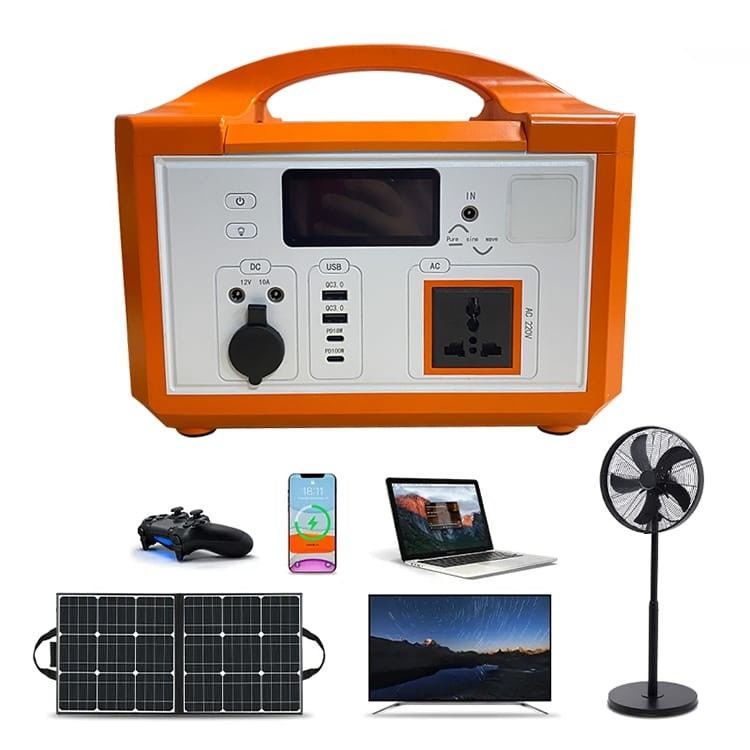 460 Wh Portable Lithium Battery Power Station, Außen 600 Watt Portable Stromversorgung
