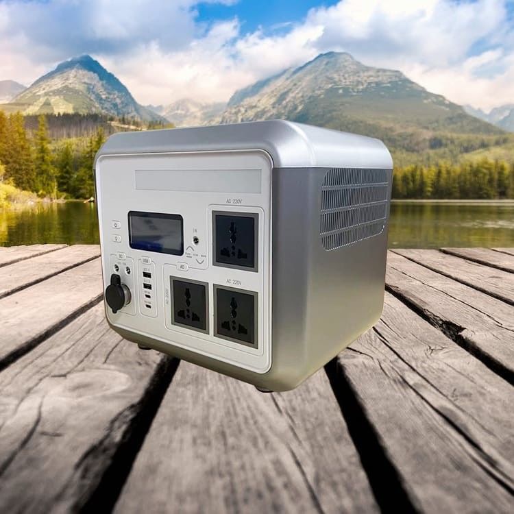 110V AC Lifepo4 Batteriepack, tragbare Solarkraftanlage mit Solarhybrid-Inverter