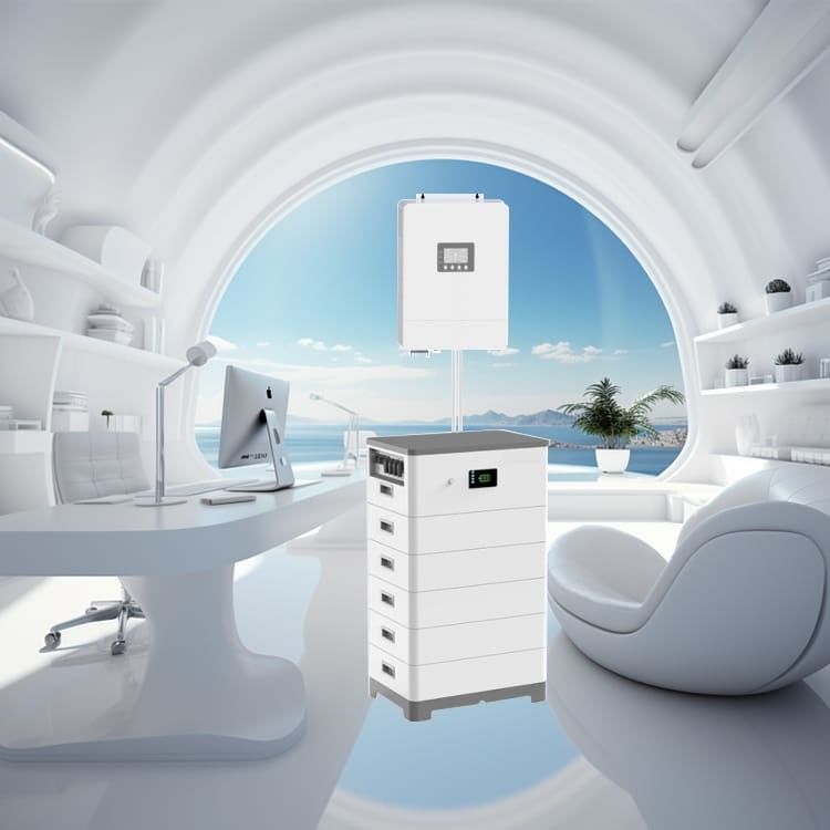Intelligente modulare, stapelbare Heimatbatterie Zuverlässige Energiespeicherung für nachhaltige Heimumgebungen