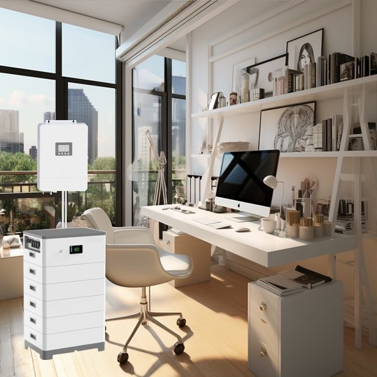30.72kwh 48-Volt Solar-Batterie-Speichersystem für Wohnungen mit Lithium-Eisen-Phosphatzelle