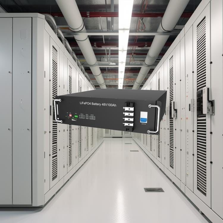 48V 100h Rack LiFePO4 Akku-Modul wiederaufladbar für die industrielle Energiespeicherung zu Hause