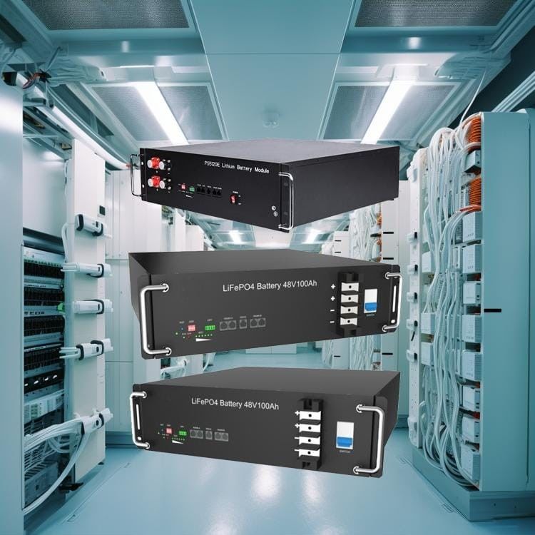 10.24kwh 200Ah Lithiumbatterie Lifepo4 Rackmount Lithiumbatterie für Heimenergie Speichersystem