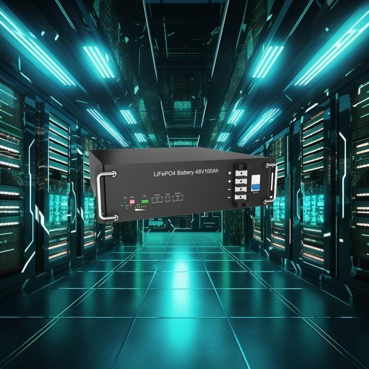 5.12kwh 100A Lithiumbatterie Lifepo4 Rackmount Lithiumbatterie für Heimenergie Speichersystem
