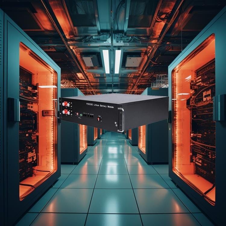 50 kWh Hochspannung Lifepo4 Rackmount Lithiumbatterie Energiespeicher für industrielle Zwecke
