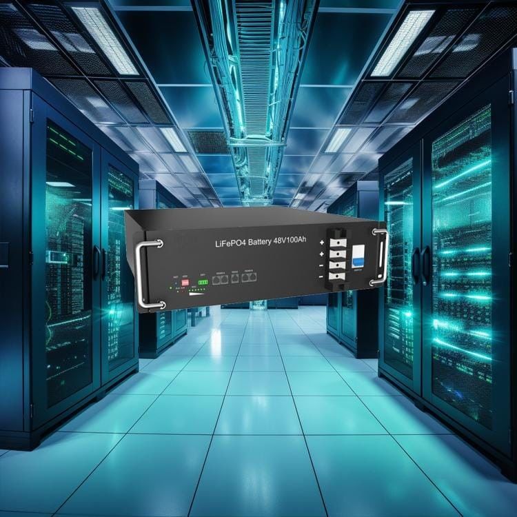 50 kWh Hochspannung Lifepo4 Rackmount Lithiumbatterie Energiespeichersystem für Industrie