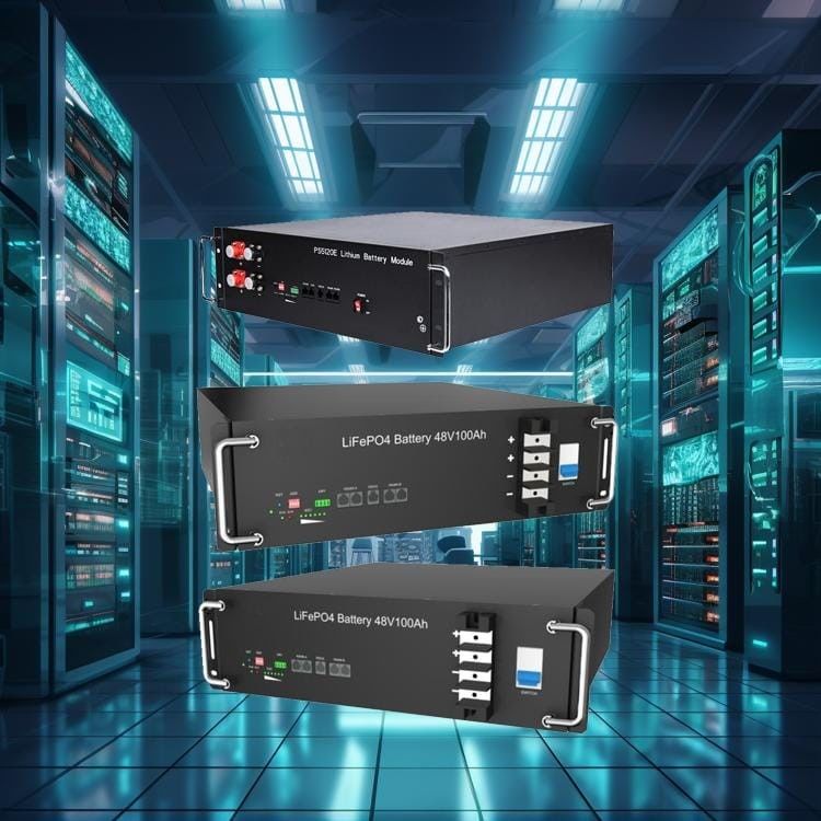 Energiespeicher Backup Rack montierte Lithiumbatterie 51.2V 2.56Kwh 5.12Kwh