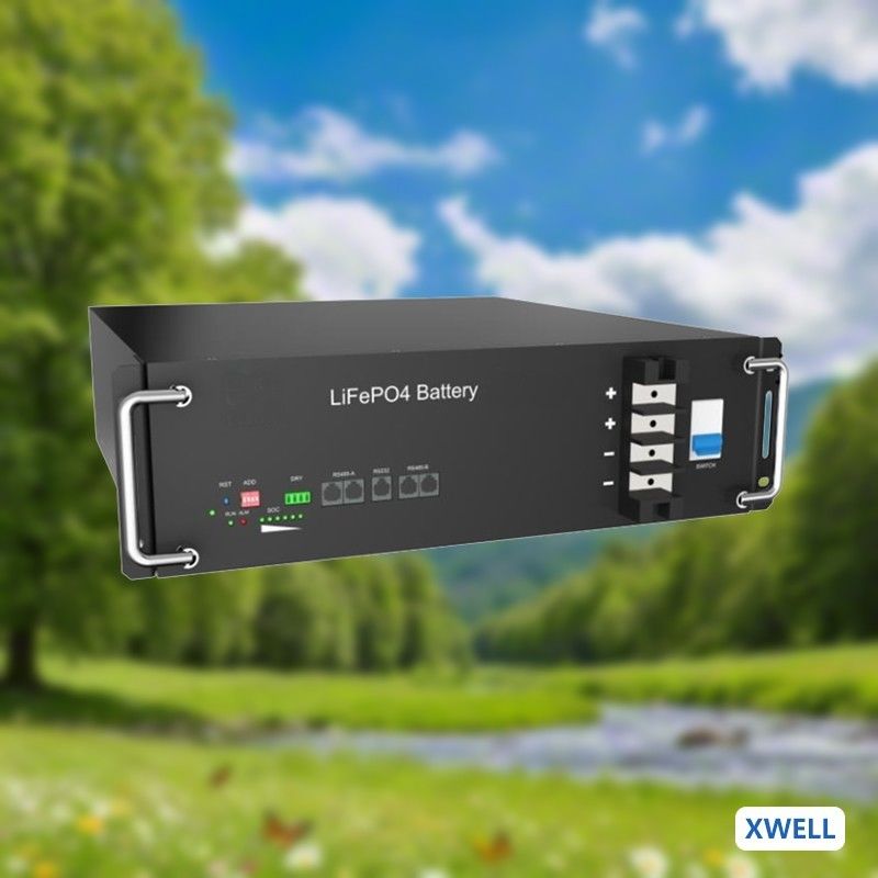 Niedrigspannung Rackmount Lifepo4 Lithium Batterie Leistungsreserve für 30kwh & 50kwh